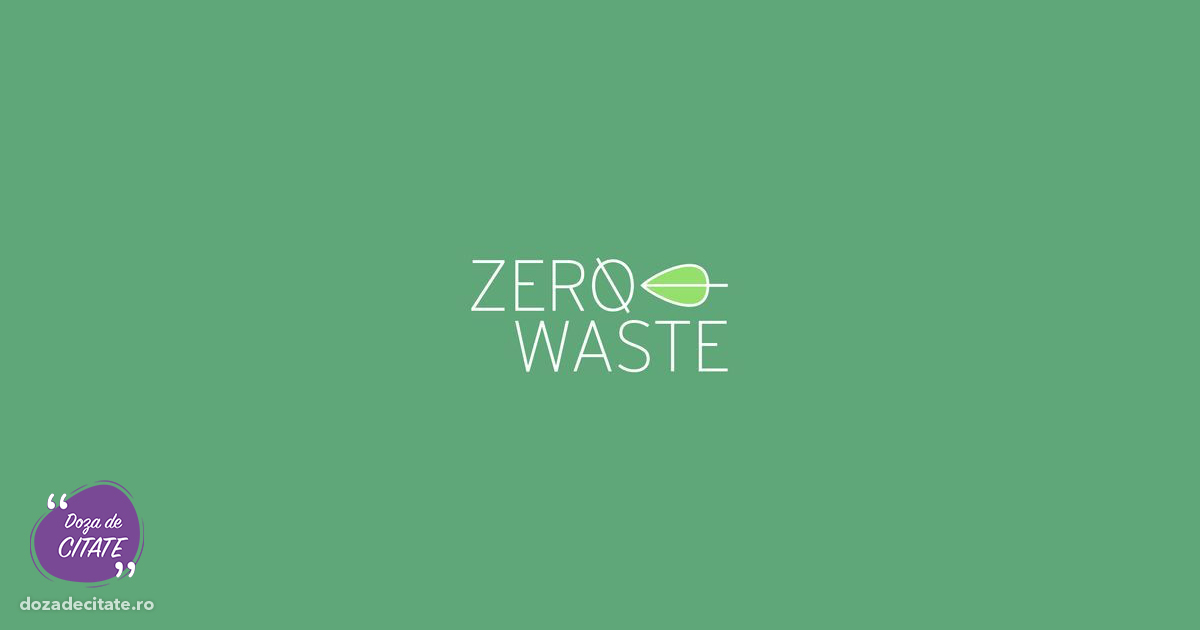 5 cărți în engleză despre mișcarea Zero Waste